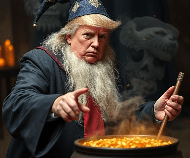 A day in the life of Trump.