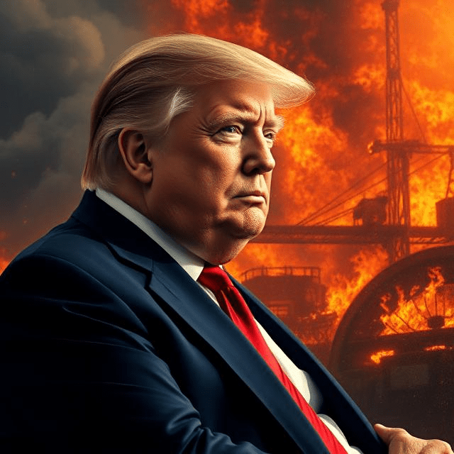 trump reflects on winning as the world burns