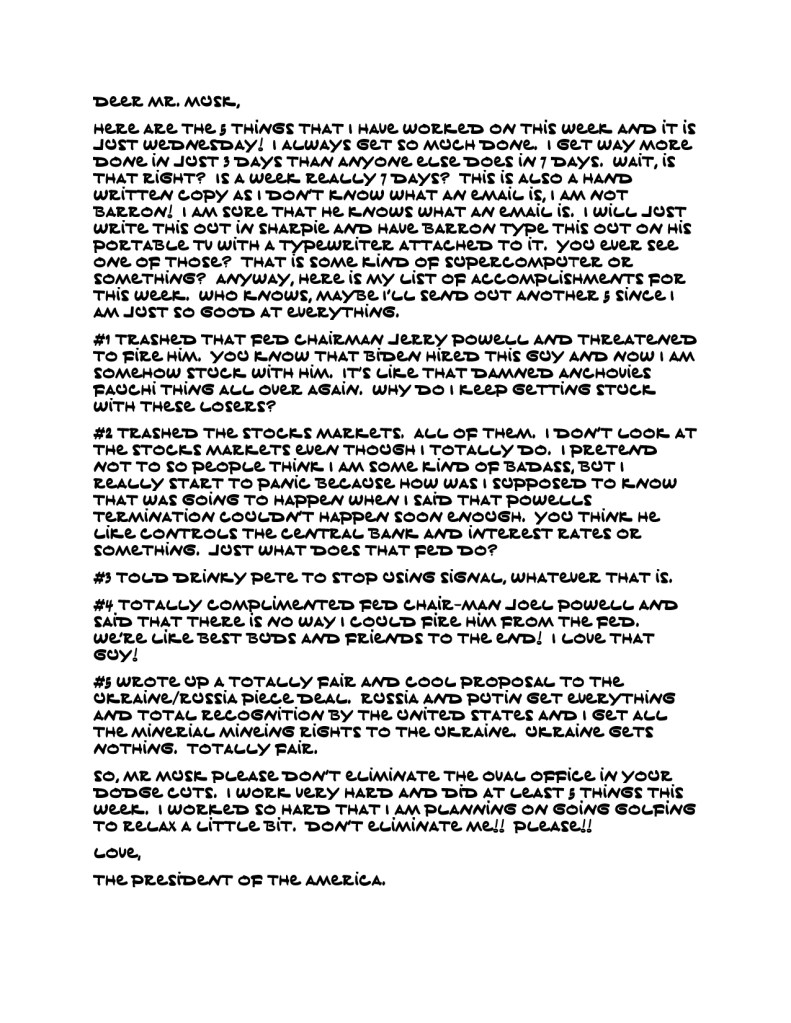 my 5 things list - you will love it!