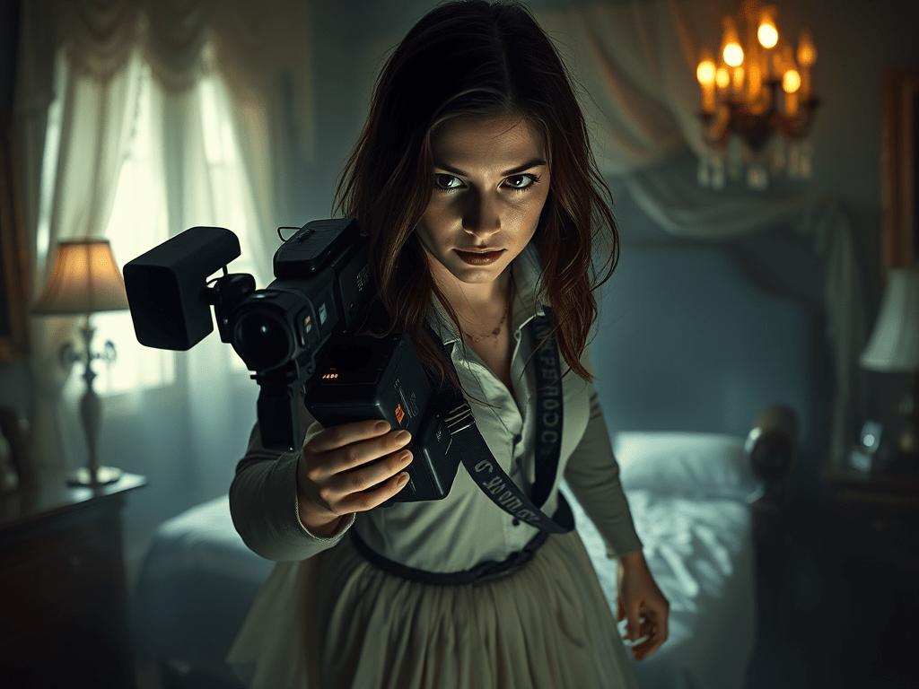 melonia, she sure is some kind of ghostbuster!