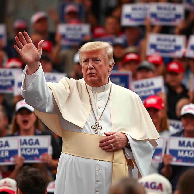 seriously, when do i get my pope hat?