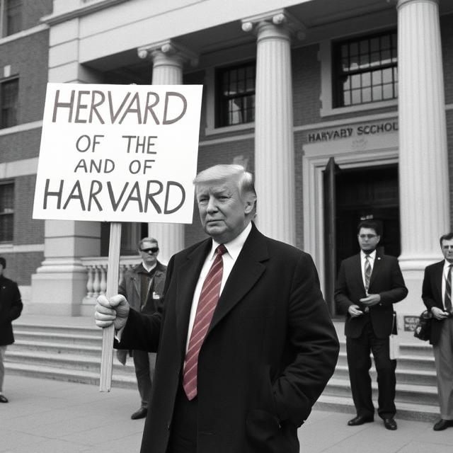 this is a real picture of me protesting my rejection at harvard in 1967.